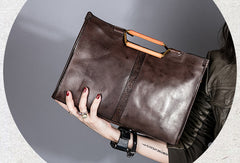 Handmade Genuine Leather Handbag Bag Shoulder Bag Shopper Bag Purse For Women - EverHandmade