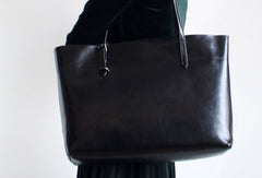 Brown Womens Leather Tote Purse Handbag Shoulder Bag Large Leather Shopper Bag for Women - EverHandmade