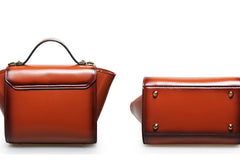 Genuine Leather crossbodybag handbag shoulder bag for women leather bag - EverHandmade