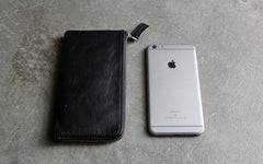 Fashion LEATHER Womens Long Clutch Wallet Zipper Slim Long Wallet FOR Women