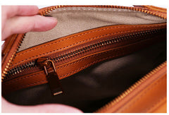 Handmade Leather Purse Bag Handbag Shoulder Bag for Women Leather Shopper Bag - EverHandmade
