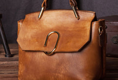 Handmade Leather handbag purse shoulder bag for women leather shopper bag - EverHandmade