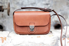 Handmade leather purse leather crossbody bag purse shoulder bag for women