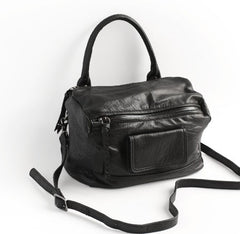 Vintage WOMENs LEATHER Work Handbag Fashion Shoulder Bag Purse FOR WOMEN