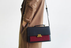 Genuine Leather Bag Handbag Purse Shoulder Bag for Women Leather Crossbody Bag - EverHandmade
