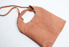 Handmade Genuine Leather Handbag Tote Bag Shopper Bag Shoulder Bag Purse For Women