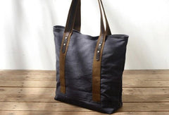 Mens Canvas Tote Purse Handbags Canvas Shoulder Bag for Men