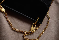 Genuine Leather Chain Bag Purse Crossbody Bag Shoulder Bag Purse For Women