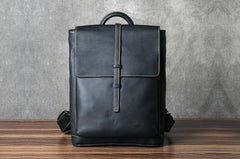 Leather Mens Black Cool Backpacks Large Travel Backpacks Hiking Backpacks for men