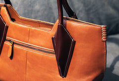 Handmade handbag purse shopper leather bag purse shoulder bag for women - EverHandmade