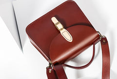 Handmade Genuine Leather Handbag Bag Crossbody Bag Shoulder Bag Purse For Women - EverHandmade