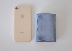 Handmade LEATHER Womens Trifold Small Wallet Leather Small Wallet FOR Women