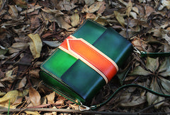 Handmade Leather Messenger Bag Crossbody Bag Shoulder Bag Purse for Women Leather Bag