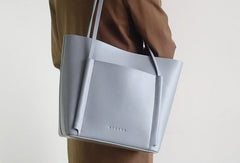 Genuine Leather Handbag purse Large Shoulder bag Tote Bag Shopper Bag for Women - EverHandmade