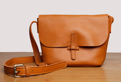 Handmade Leather Cute Messenger Bag Crossbody Bag Shoulder Bag Women Leather Purse