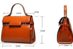 Genuine Leather crossbodybag handbag shoulder bag for women leather bag - EverHandmade