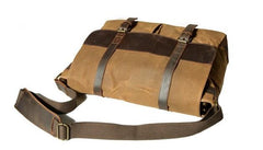 Mens Canvas Side Bag Canvas Messenger Bag Courier Bag Shoulder Bag for Men