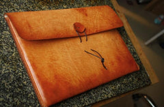 Handmade Mens Leather iPad air2 Case Leather File Case File Holder