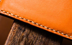 Handmade Leather Trucker Bag Mens billfold Wallet Cool Chain Wallet Small Biker Wallet for Men