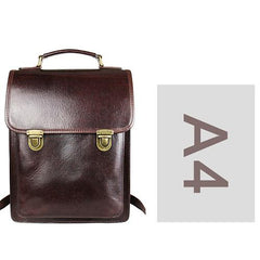 Distressed Leather Backpack Bag - Annie Jewel