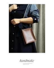 Cute Leather Phone Purse Women Side Bag Box Phone Crossbody Purse For Women