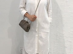 Vintage LEATHER Womens Wristlet Bag Doctor Long Wallet Mini Shoulder Bag FOR Women