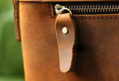 Cool Leather Mens Messenger Bag Work Bag Shoulder Bag for men