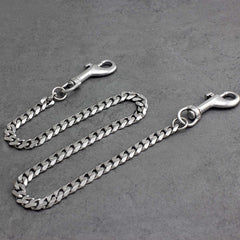 Cool Silver Mens Long Biker Wallet Chain Pants Chain STAINLESS STEEL jeans chain jean chain For Men