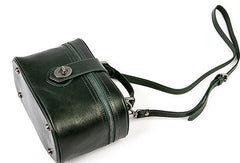 Handmade vintage doctor bag leather crossbody bag purse shoulder bag for women - EverHandmade