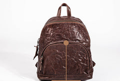 Handmade Genuine Leather Laptop Bag Travel Bag Backpack Bag Shoulder Bag Leather Purse For Women - EverHandmade