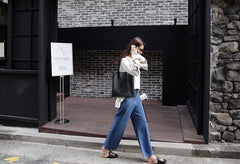 Stylish Handmade LEATHER WOMEN Small Tote BAG Cute Tote Purses FOR WOMEN