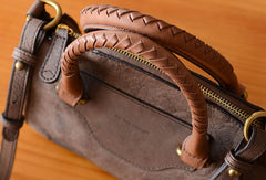 Handmade Genuine Leather Handbag Crossbody Bag Shoulder Bag Purse For Women - EverHandmade