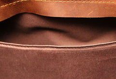 Cool Leather Mens Backpack Vintage Travel Backpack Hiking Backpack for men - EverHandmade