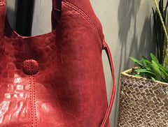 Handmade LEATHER WOMENs Small Shopper Tote SHOULDER Tote BAG FOR WOMEN