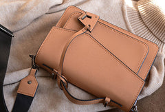 Handmade Genuine Leather Handbag Crossbody Bag Shoulder Bag Purse For Women - EverHandmade