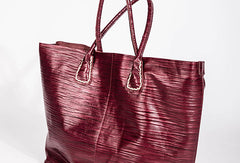 Genuine Leather Bag Crocodile Style Tote Bag Handbag Shoulder Bag Purse For Women