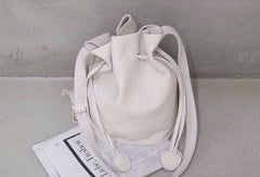 Genuine Leather Bucket Bag Shoulder Bag For Women Leather Crossbody Bag - EverHandmade