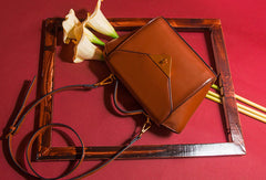 Genuine Leather crossbodybag handbag shoulder bag for women leather bag - EverHandmade
