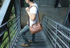Leather Mens Small Weekender Bags Travel Bag Shoulder Bags for men