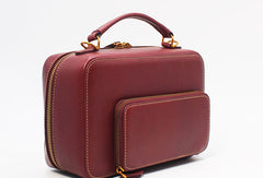 Handmade Leather Handbag Purse Crossbody Shoulder Bag for Girl Women Lady - EverHandmade