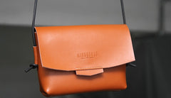 Handmade LEATHER WOMEN Messenger SHOULDER BAG Cute Crossbody Purses FOR WOMEN