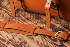 Handmade leather mens Briefcase business Briefcase Shoulder Bag Laptop Briefcase - EverHandmade
