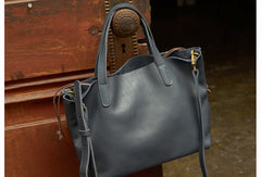 Handmade Leather Handbag Tote Bag Purse Crossbody Bag Shoulder Purse For Women
