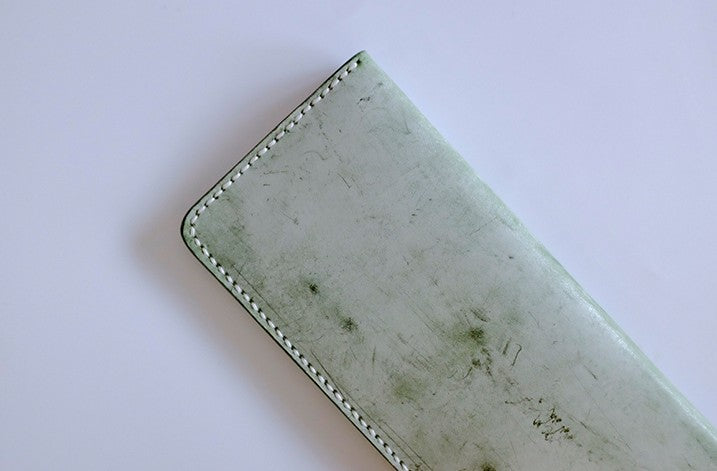 Handmade LEATHER Womens Long Wallet Leather Bifold Long Wallet FOR Women