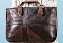 Handmade Handbag Briefcase Purse Leather Crossbody Bag Purse Shoulder Bag for Women - EverHandmade