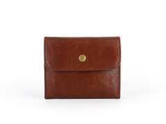 Leather Mens Front Pocket Wallet Small Wallet Card Wallet Change Wallet for Men