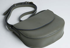Cute Leather Women Round Crossbody Bag Shoulder Bag Purse for Women