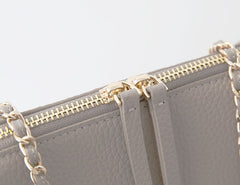 Leather Stylish Womens Handbag Work Purse Chain Shoulder Bag for Women