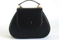 Gray Leather Handbag Purse Shoulder Bag for Women Leather Crossbody Bag - EverHandmade