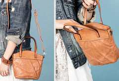 Handmade Genuine Leather Handbag Bag Crossbody Bag Shoulder Bag Purse For Women - EverHandmade